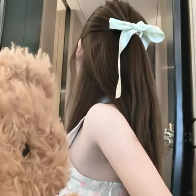 头发松散